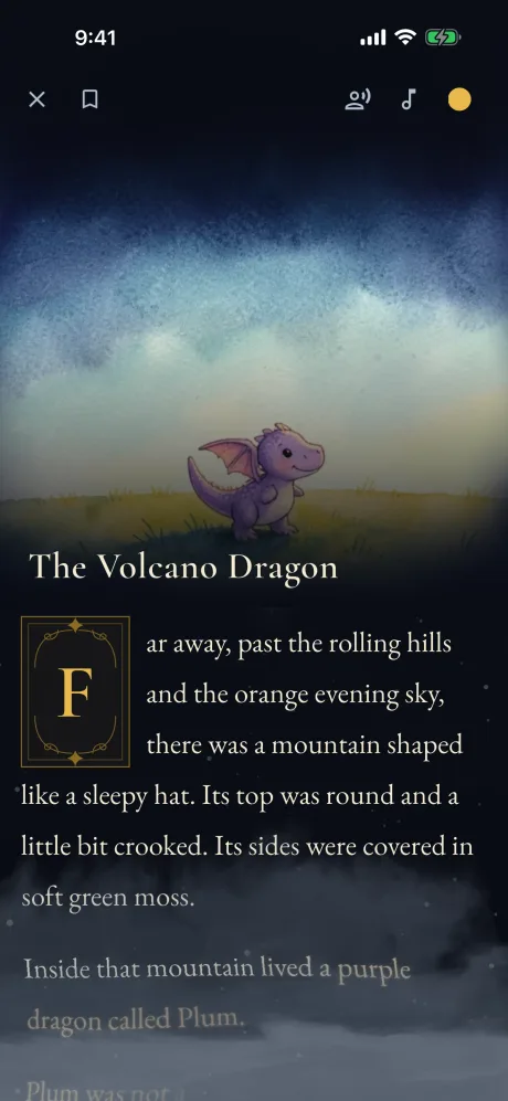 Once story reader on iPhone