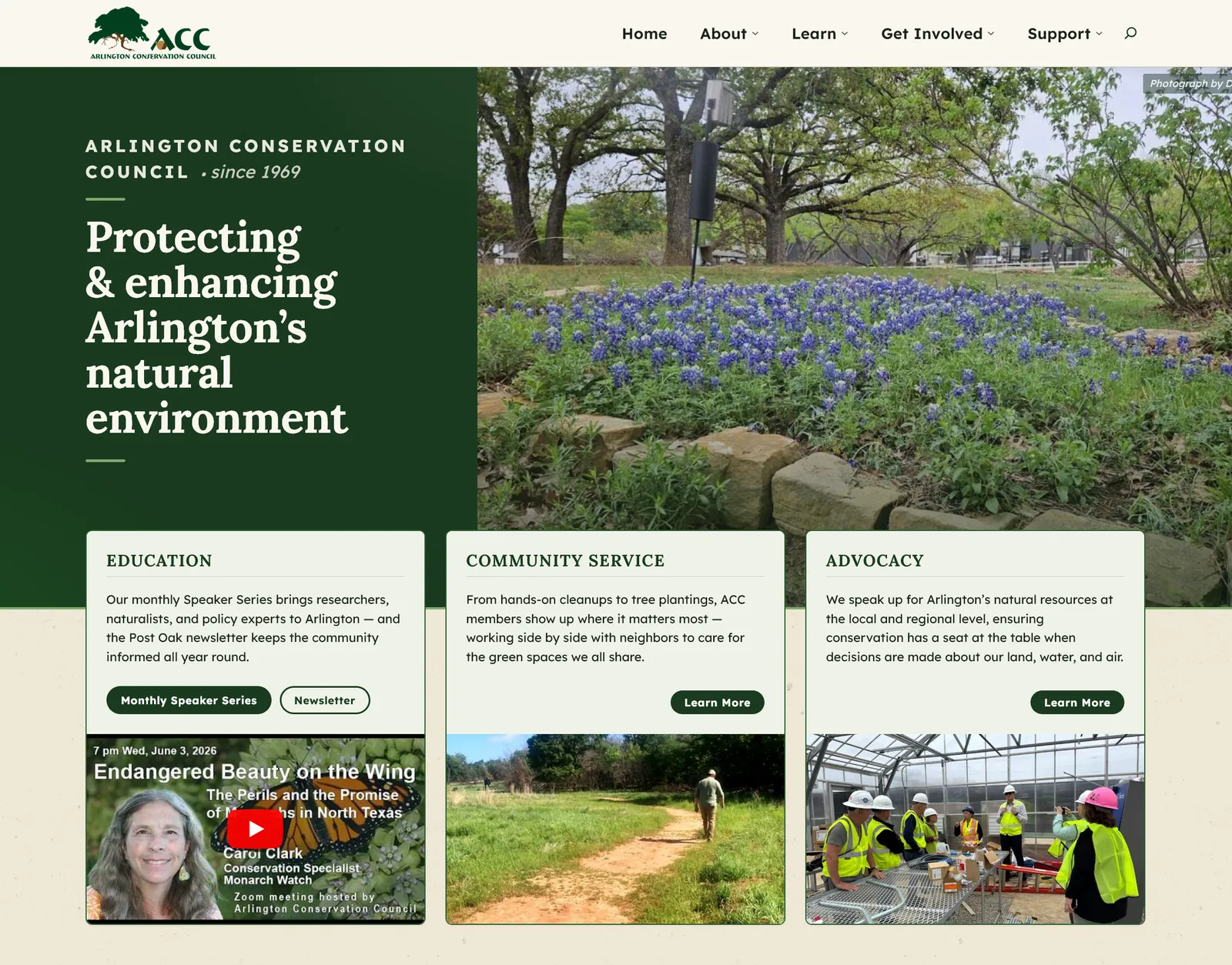 Arlington Conservation Council website